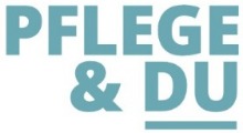 Logo Schriftzug von Pflege&DU